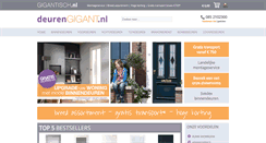 Desktop Screenshot of deurengigant.nl